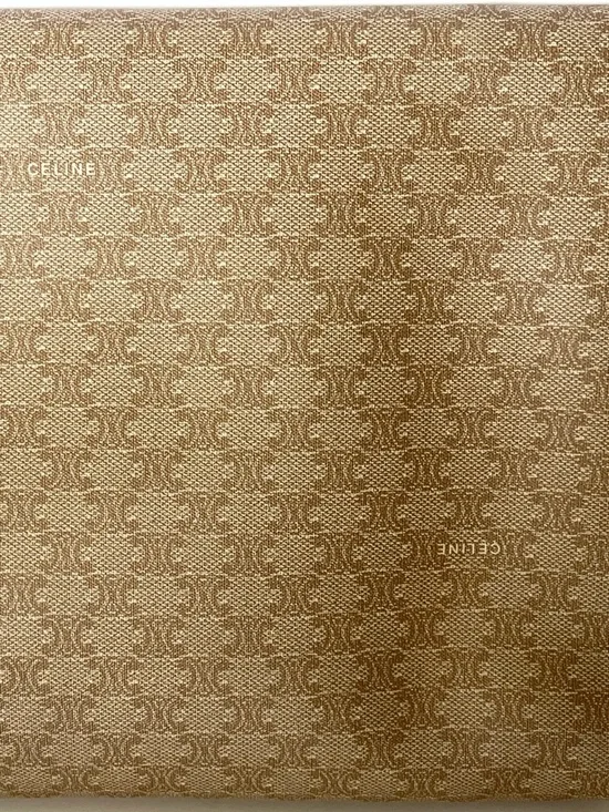 Vintage Celine Macadam Canvas Clutch | Classic Monogram Envelope Bag with COA - Picture 10 of 13